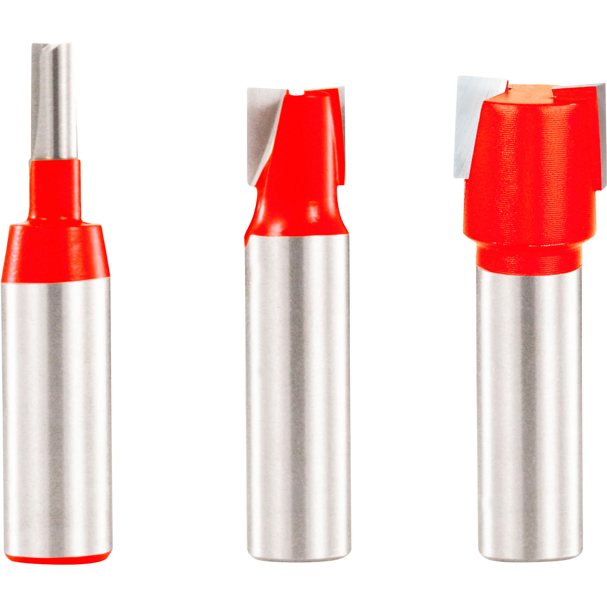 Diablo 3-Pc. Undersized Plywood Bit Set with 1/2in. Shank, Model# 89-670